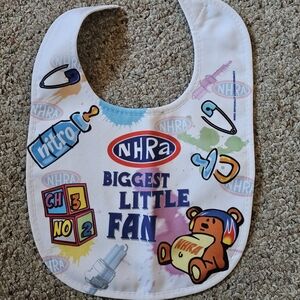 Wincraft NHRA Biggest Little Fan Bib - Multicolor NEW WITH TAGS